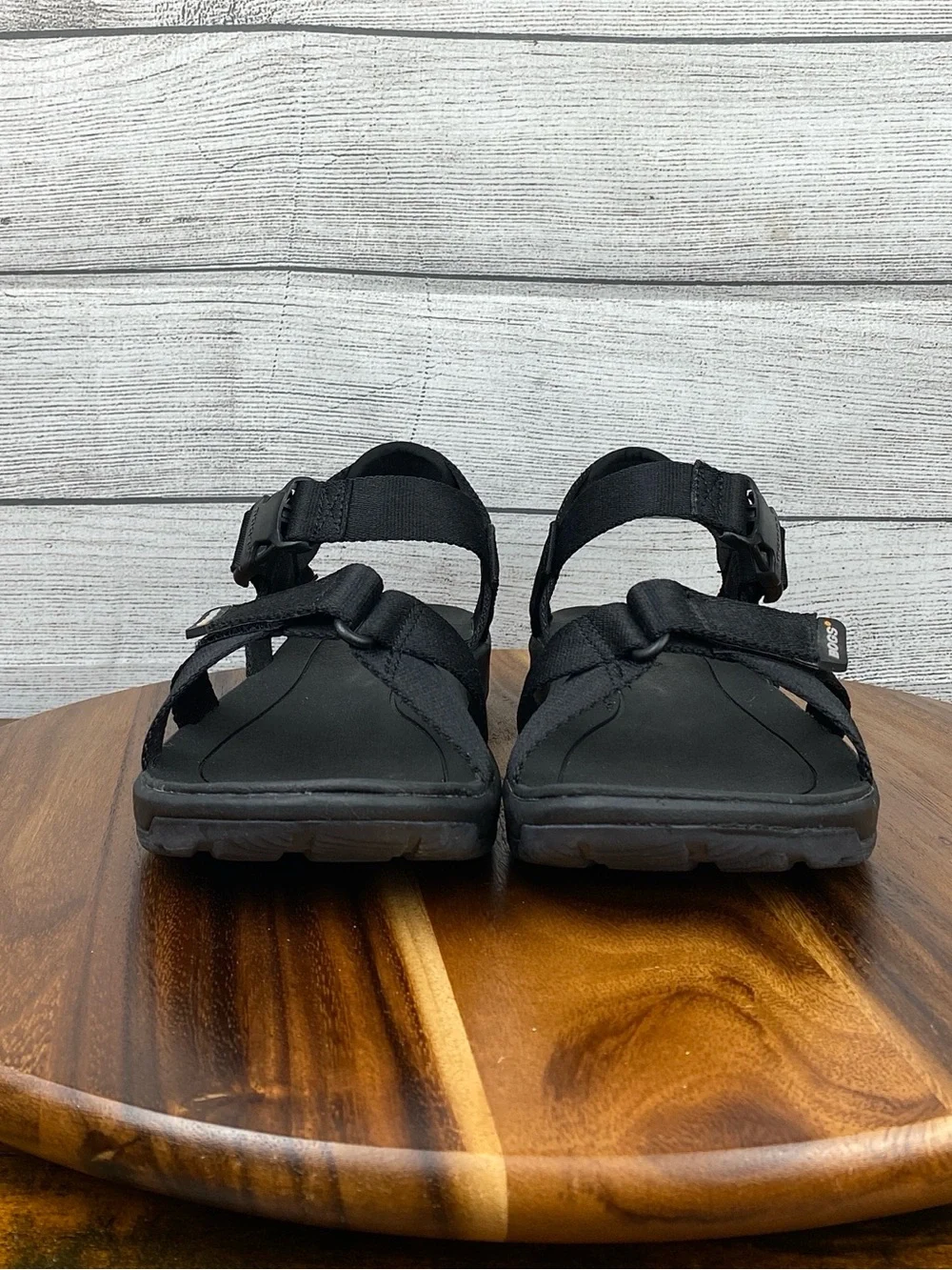 Bogs Rio Sandal H2OGrip Outsole Black Nylon Straps Water Shoes Men’s Size 11